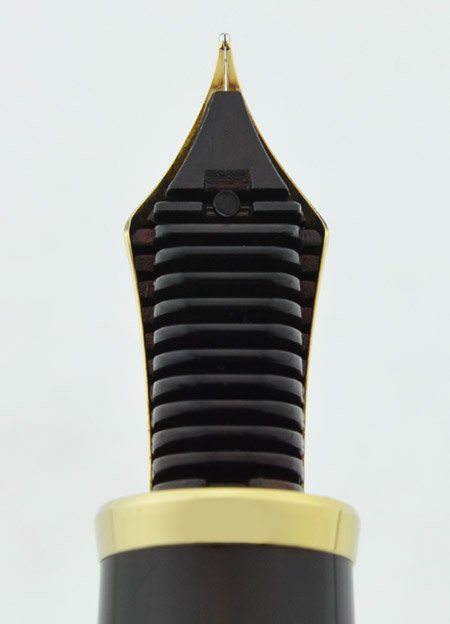 Sailor 1911 Fountain Pen - Standard Size, Black, H-F 14k Nib (Near